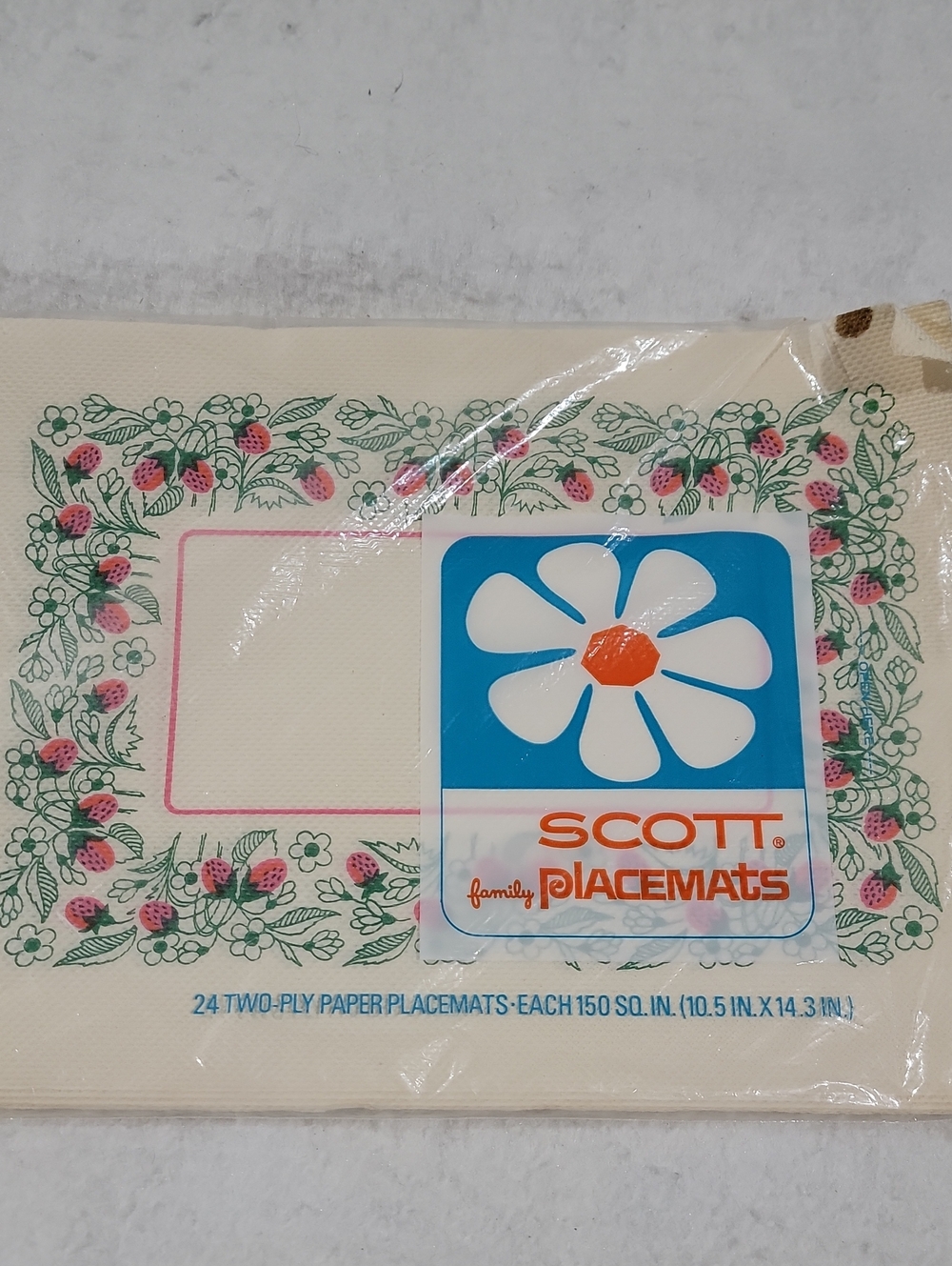 Vintage Paper Placements By Scott. Pack of 19- 1966